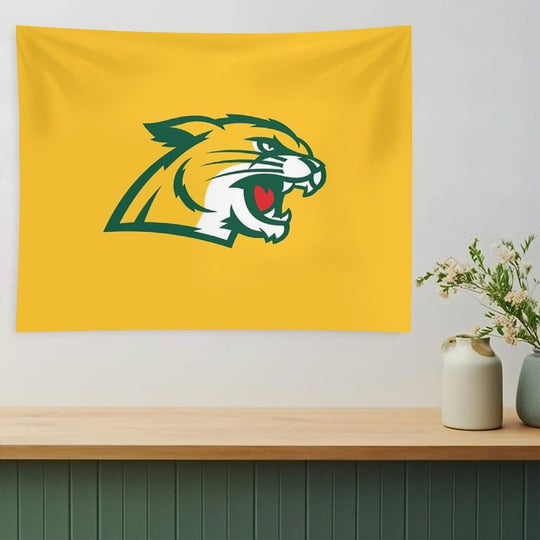 Northern Michigan Green Yellow Tapestry