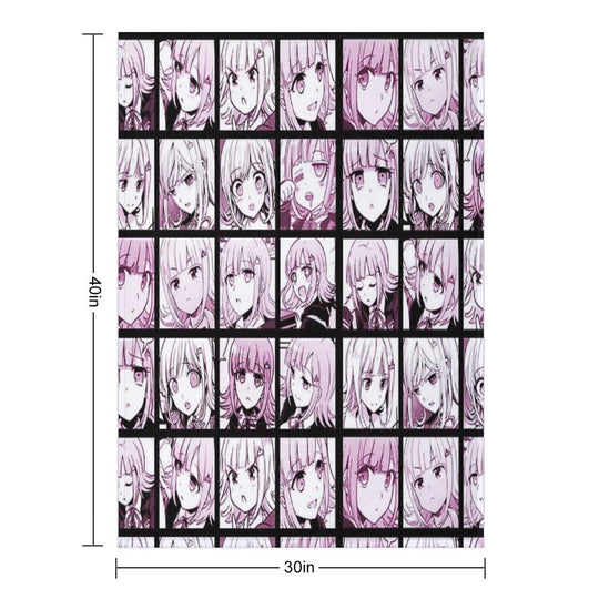 Chiaki Manga Collection (Colored) All-season Throw Blanket
