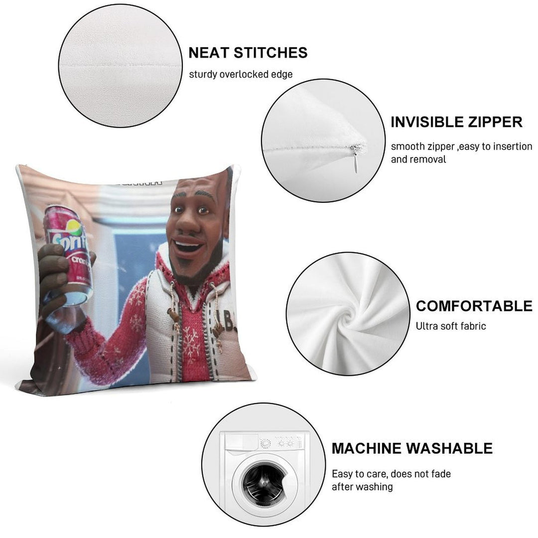 Sprite Cranberry - Wanna Sprite Cranberry Meme TOP ZOZZLE Soft Gift Ready Throw Pillow