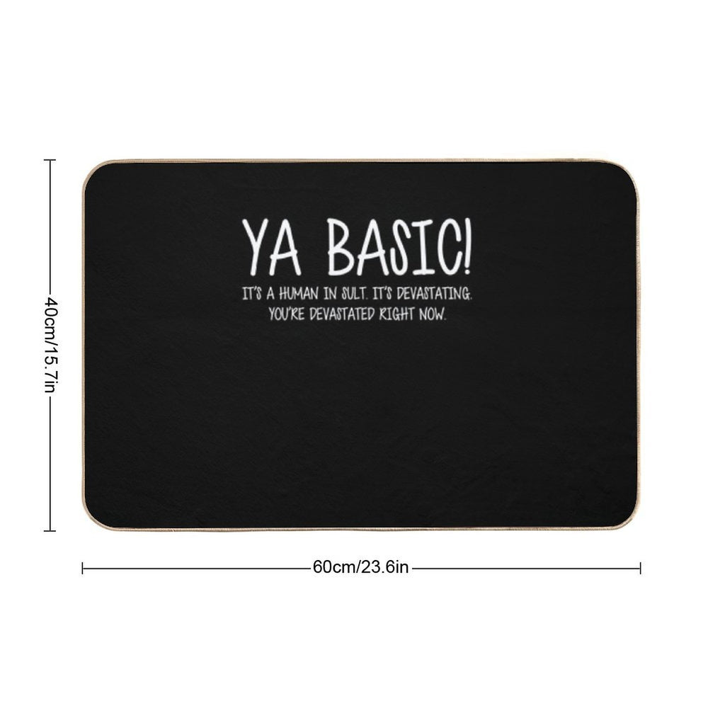 Ya Basic Devastating  Fade-Resistant Bath Mat