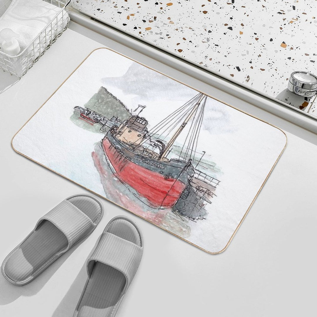 The Vital Spark - Inveraray  Odorless Bath Mat