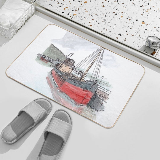The Vital Spark - Inveraray  Odorless Bath Mat