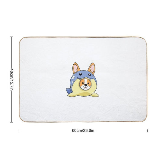 Corgi Spheal  Pet-Safe Bath Mat