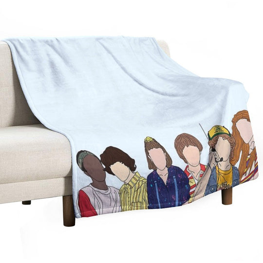 Stranger Things 3 Machine-washable Throw Blanket