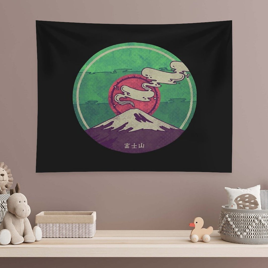 Mt. Fuji Tapestry