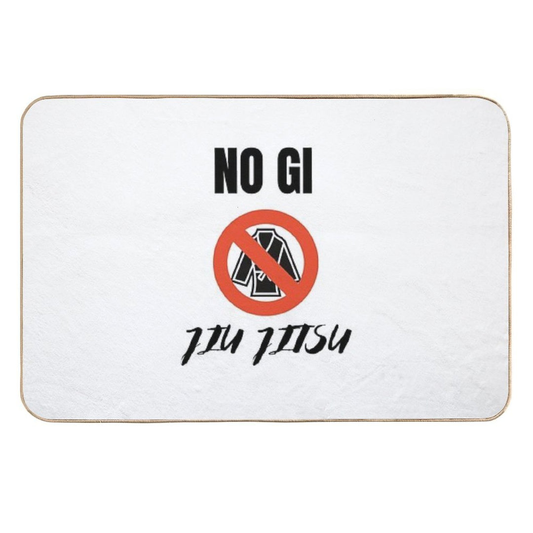 No Gi Jiujtsu  Multi-Purpose Bath Mat