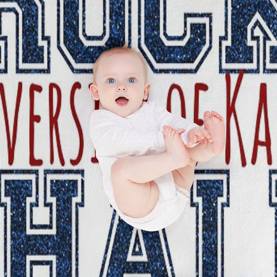 Rock Chalk All-season Throw Blanket