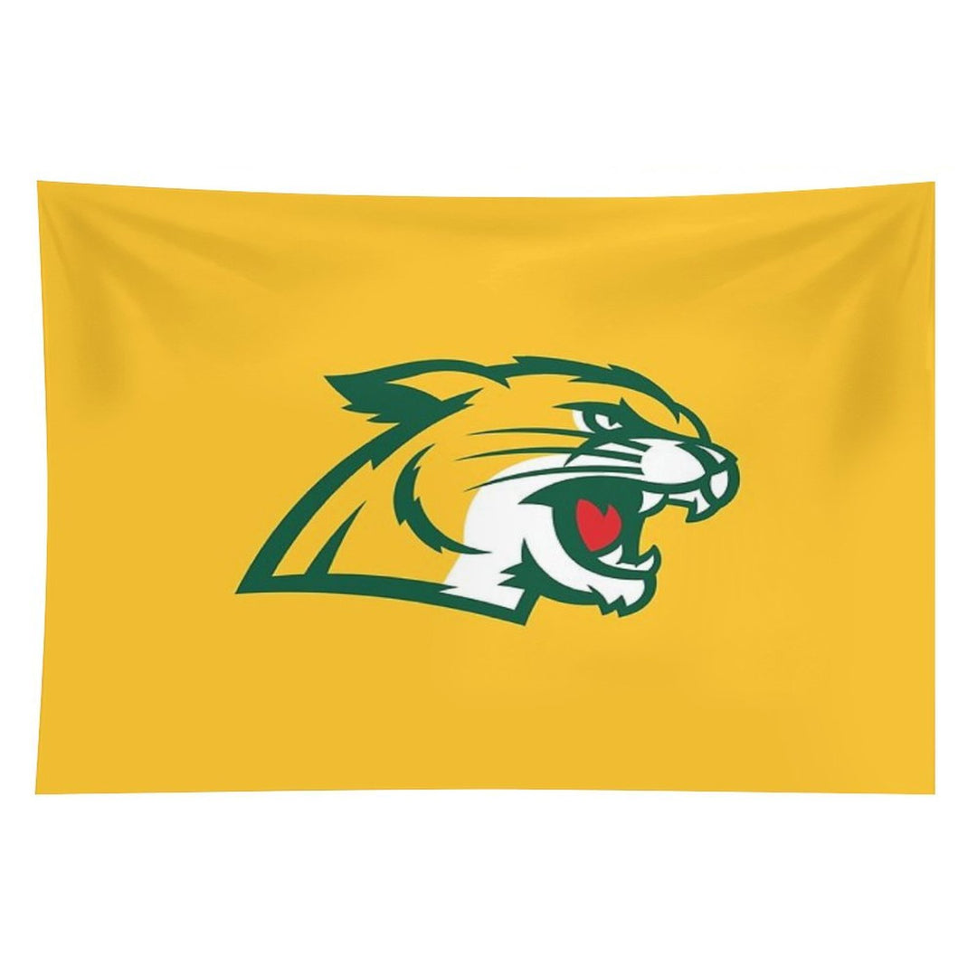 Northern Michigan Green Yellow Tapestry