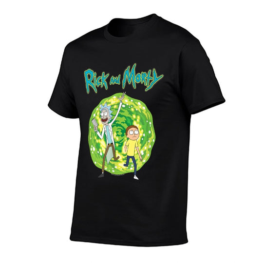 Rick And Morty Dimension Portal,Short Sleeve  Odor-resistant T-Shirt