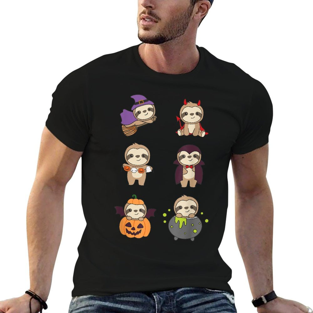 Sloth Halloween Costume Sloths Halloween  Easy-care T-Shirt