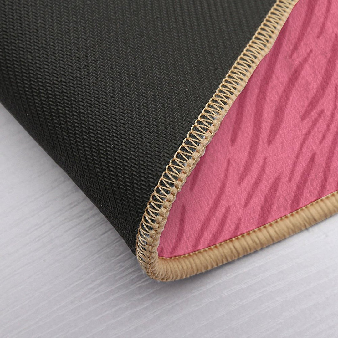 Wavy Stripes - Wavy Stripe Pattern  Eco-Friendly Bath Mat