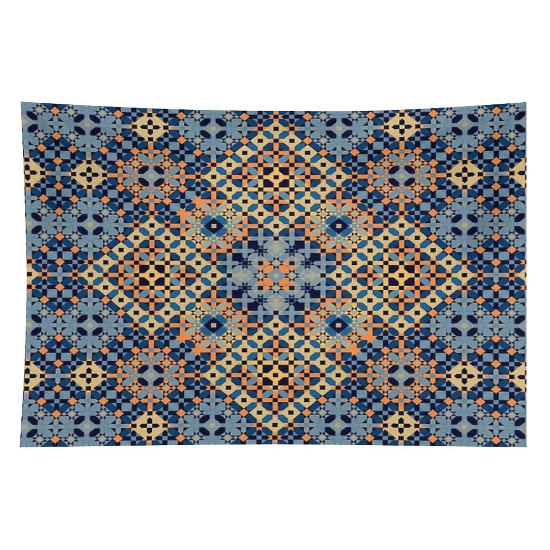The Four Squares Delicate Islamic Mosaic Tapestry