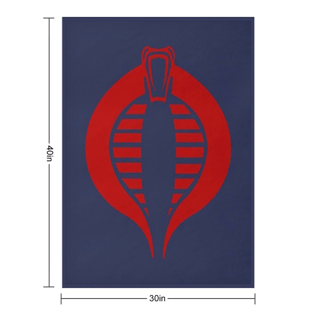 Cobra Gi Joe Logo Lightweight Throw Blanket