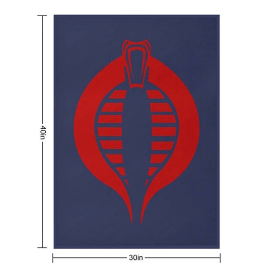 Cobra Gi Joe Logo Lightweight Throw Blanket