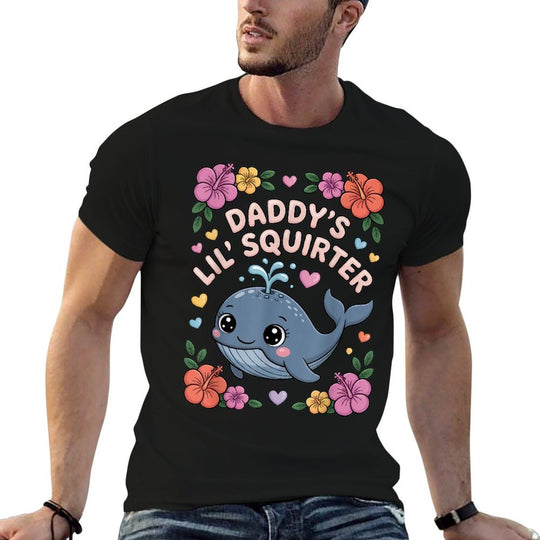 Daddys Little Squirter Funny Inappropriate Adult Humor Women  Slim-fit Cut T-Shirt