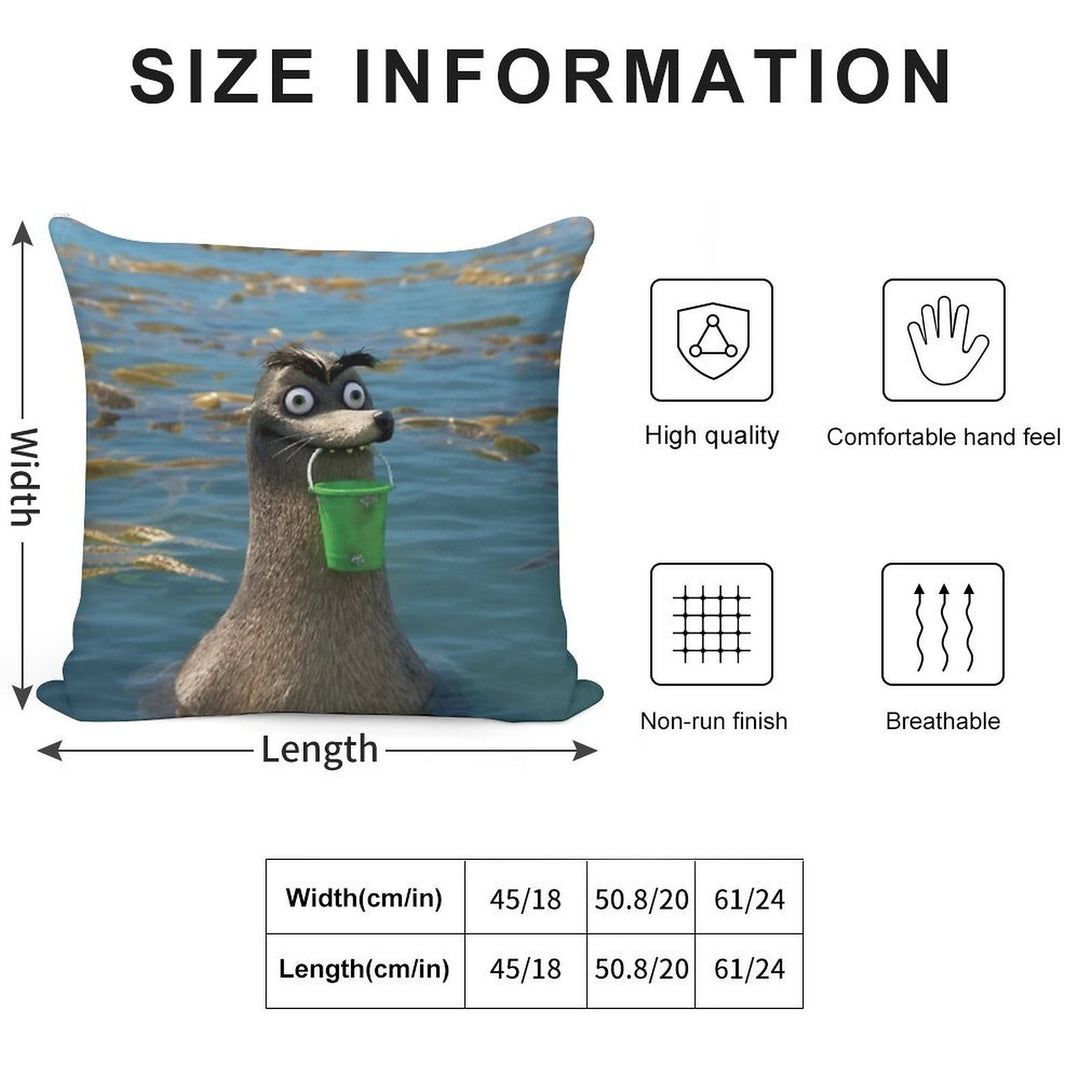 Gerald Soft Durable Construction Throw Pillow