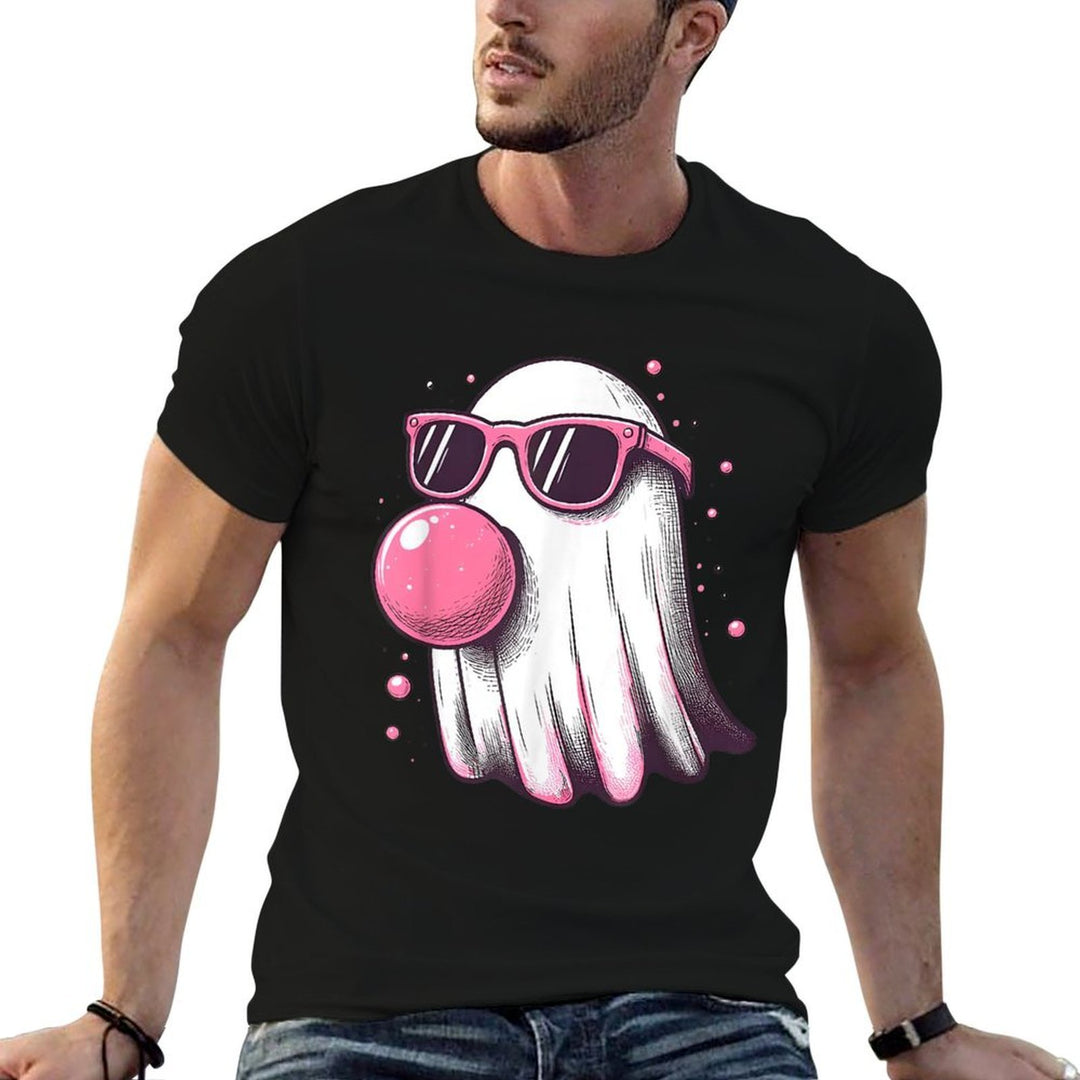 Cute Little Ghost Pastel Goth Bubble Gum Cool Halloween  Moisture-wicking T-Shirt