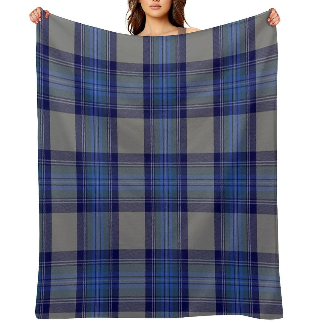 Bennett Scottish Clan Tartan Eco-conscious Throw Blanket