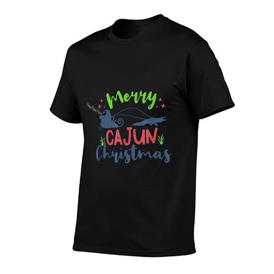 Cajun Santa Alligator Heaux Heaux Heaux Christmas X-mas  Soft T-Shirt
