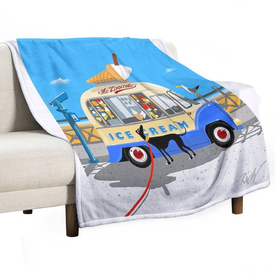 Mr. Zoomie Compact Throw Blanket