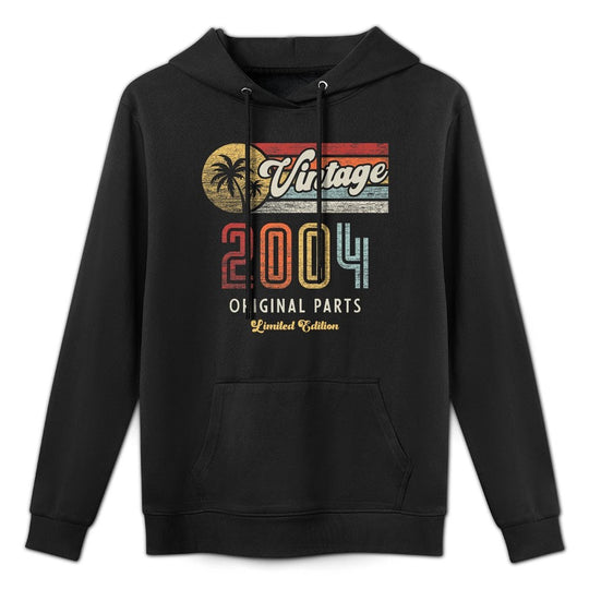 Vintage 2004 Original Parts Palms 21st Birthday Premium Customizable Surface Hoodie