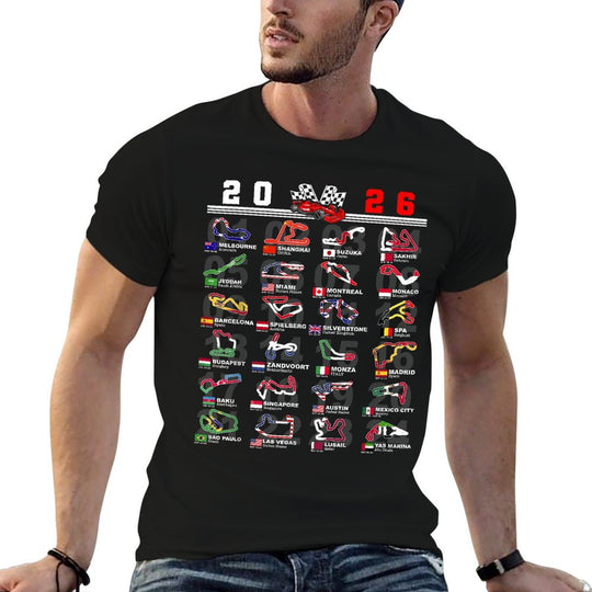 Race Car Enthusiast Motorsport Racing Fan Worlds  Breathable T-Shirt