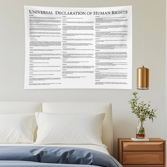 Universal Declaration of Human Rights Tapestry