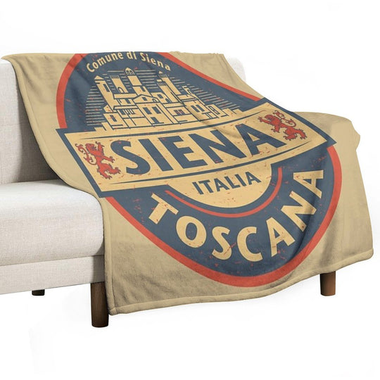 Siena, Tuscany, Italy Shrink-resistant Throw Blanket