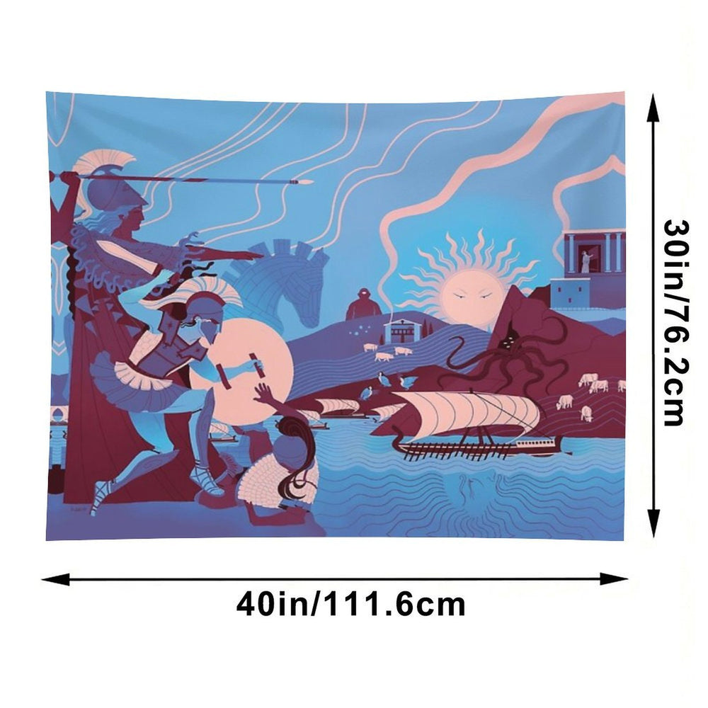 Homeric Landscape - Winter Tapestry