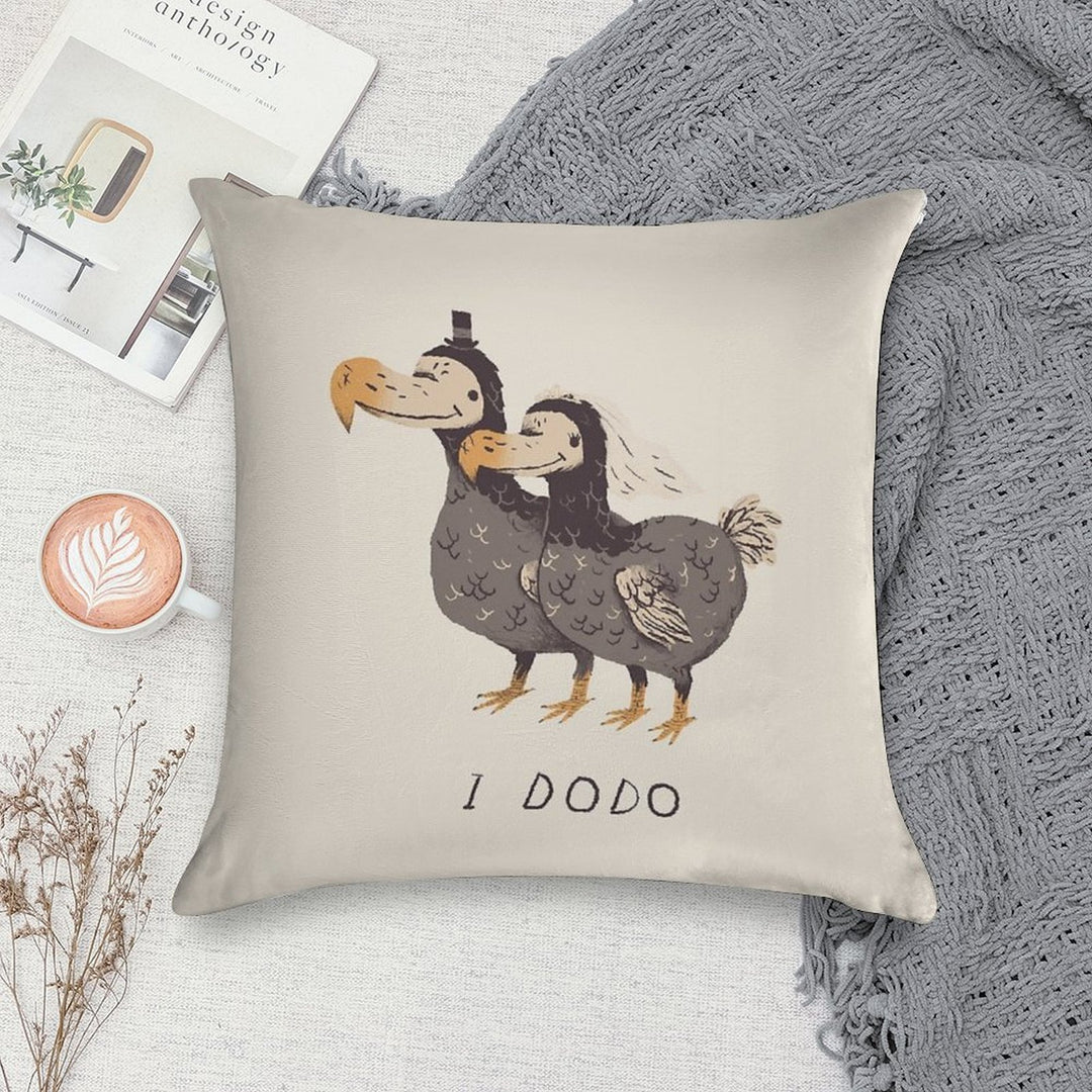 I Dodo Soft Skin-Friendly Throw Pillow