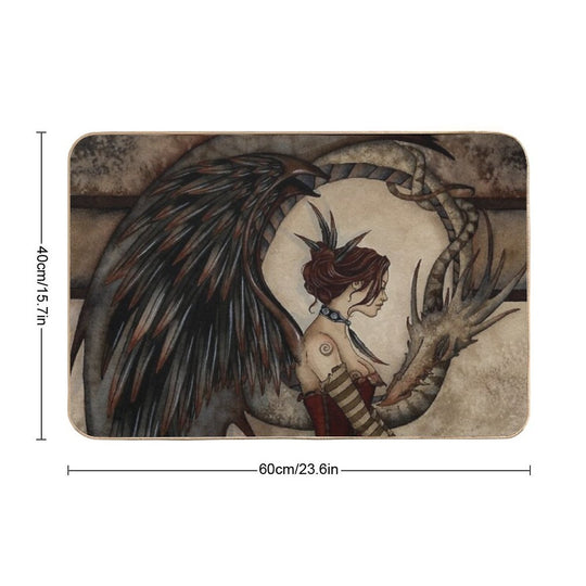 Court Of The Dragon  Easy Maintenance Bath Mat