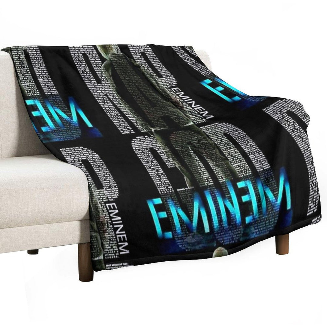 Rap God Eminem Travel-friendly Throw Blanket
