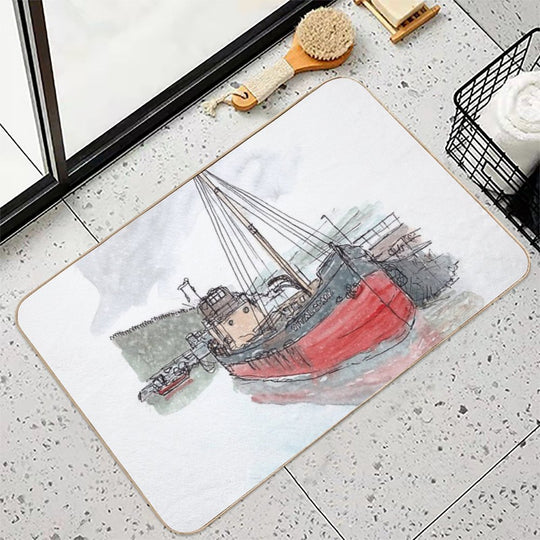 The Vital Spark - Inveraray  Dirt-Trapping Bath Mat