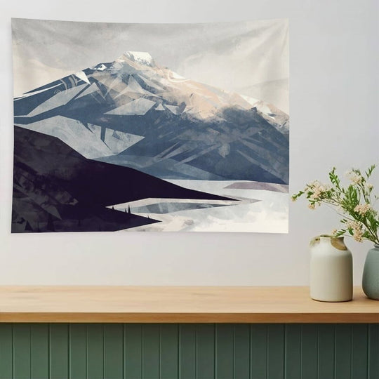 Calming Mountain Tapestry