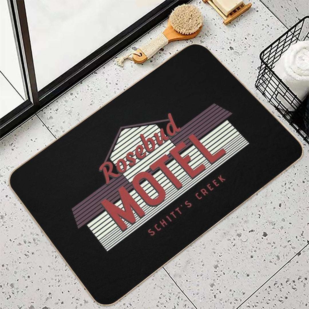 Rosebud Motel  High-Traffic Bath Mat