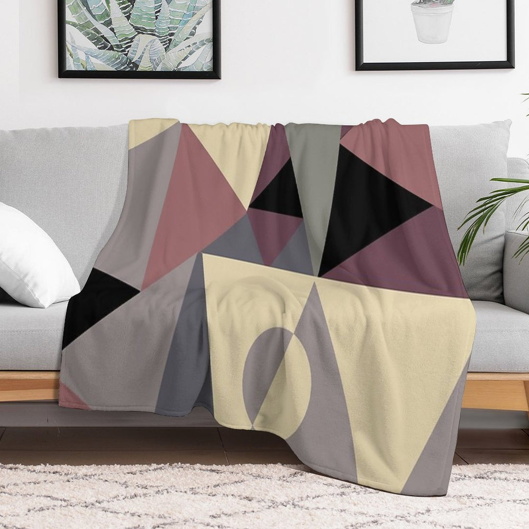 Triangulation I Lightweight Throw Blanket