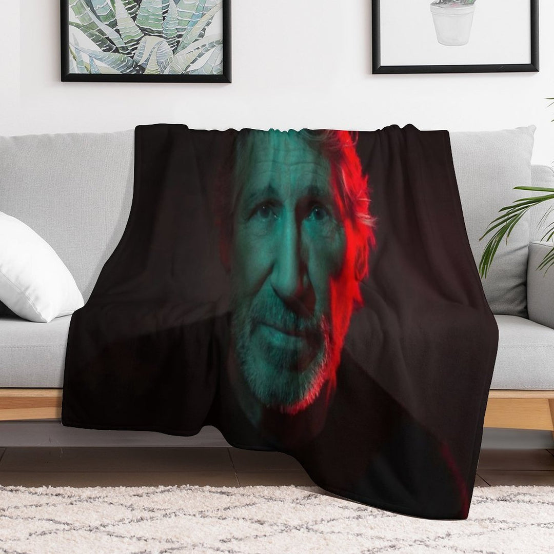 Sunset of Roger Drink Water Machine-washable Throw Blanket