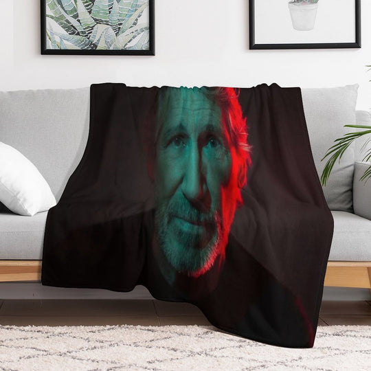 Sunset of Roger Drink Water Machine-washable Throw Blanket