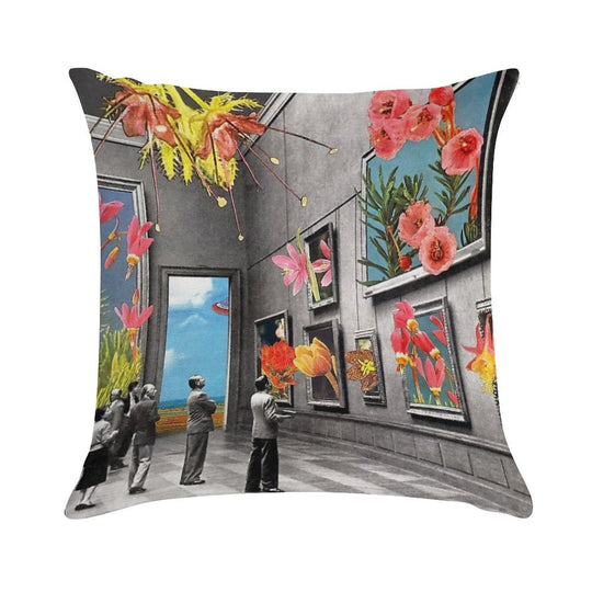 Natural History Museum Soft Shrink-Resistant Throw Pillow