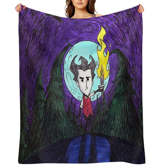 Don't Starve Eco-conscious Throw Blanket
