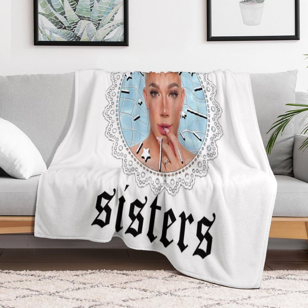 James Charles Sisters Durable Throw Blanket