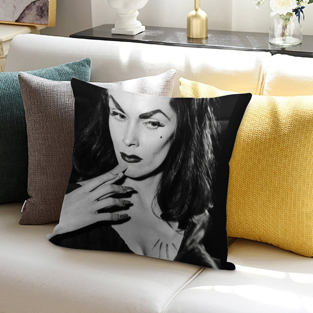 Vampira Soft Shrink-Resistant Throw Pillow