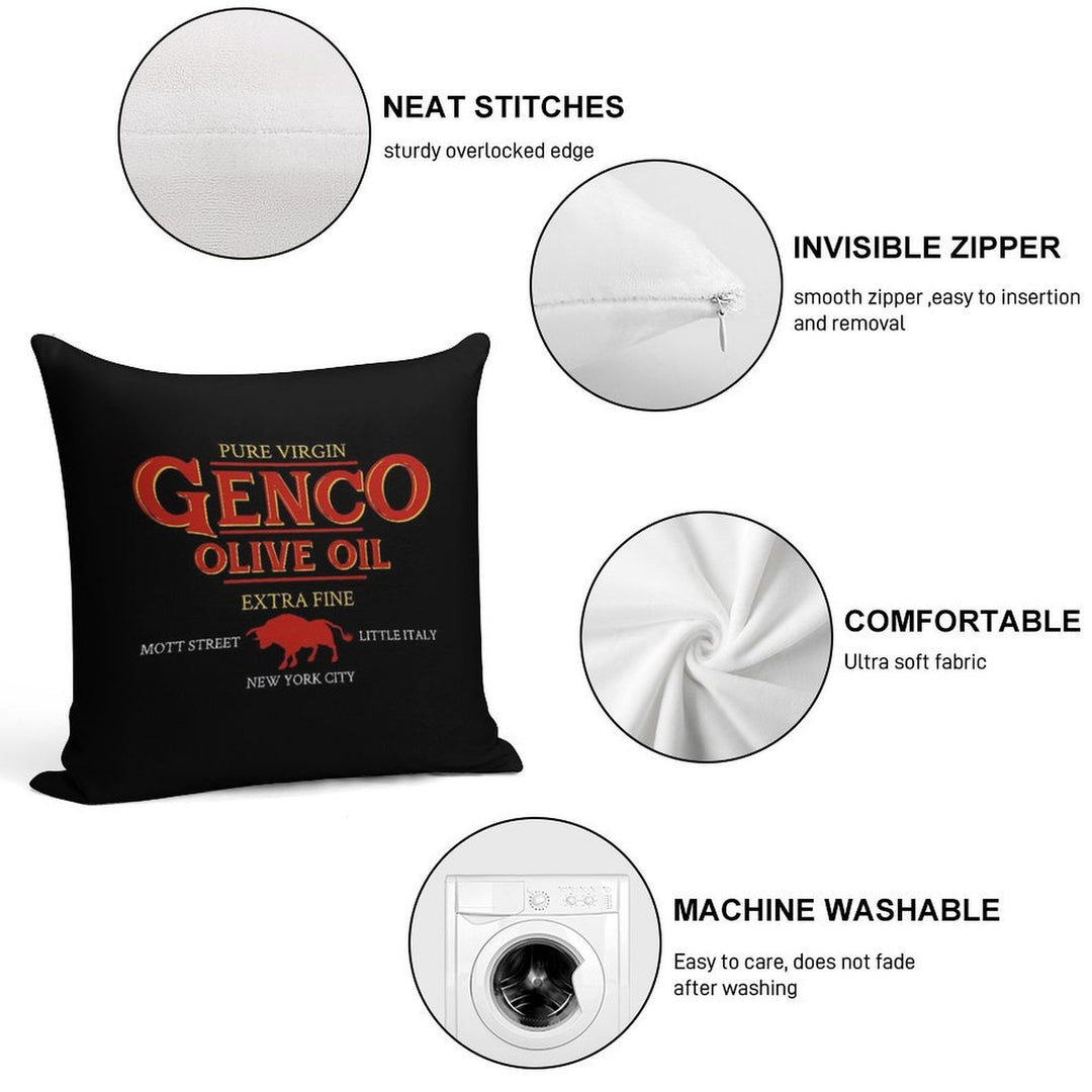Genco Olive Oil Godfather Soft Style Accent Throw Pillow