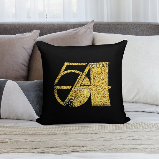Studio 54 Soft Short Plush Fabric Throw Pillow