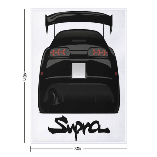 Toyota Supra Mk4 Multi-functional Throw Blanket
