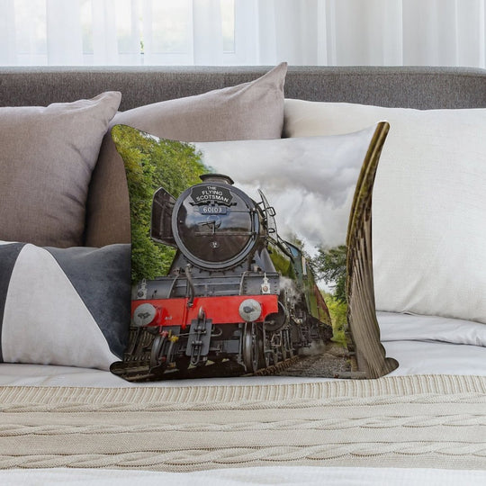 The Flying Scotsman 60103 Soft Shrink-Resistant Throw Pillow