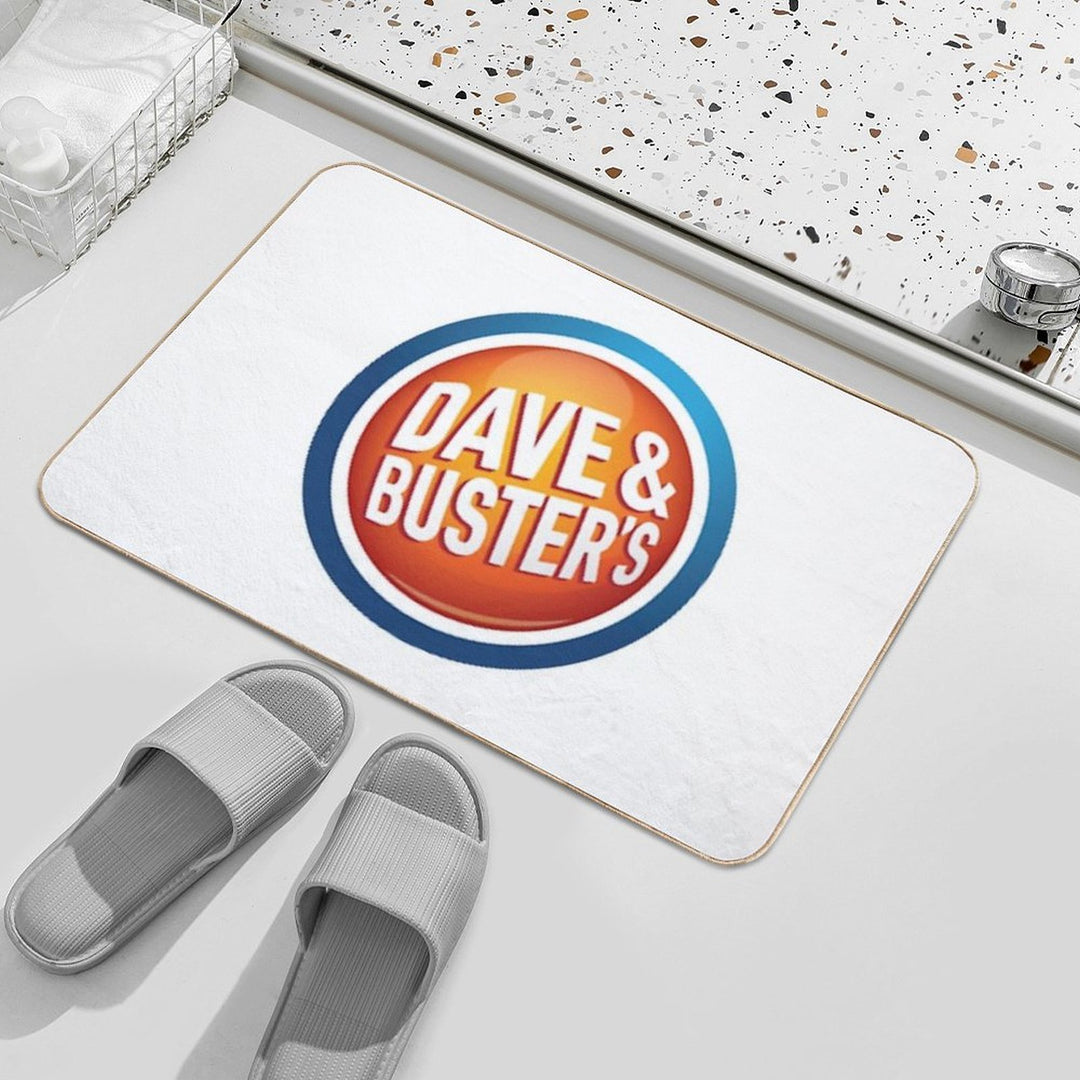 Dave & Buster's Logo Durable Bath Mat