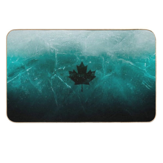 Black Ice Design  Slip-Resistant Bath Mat