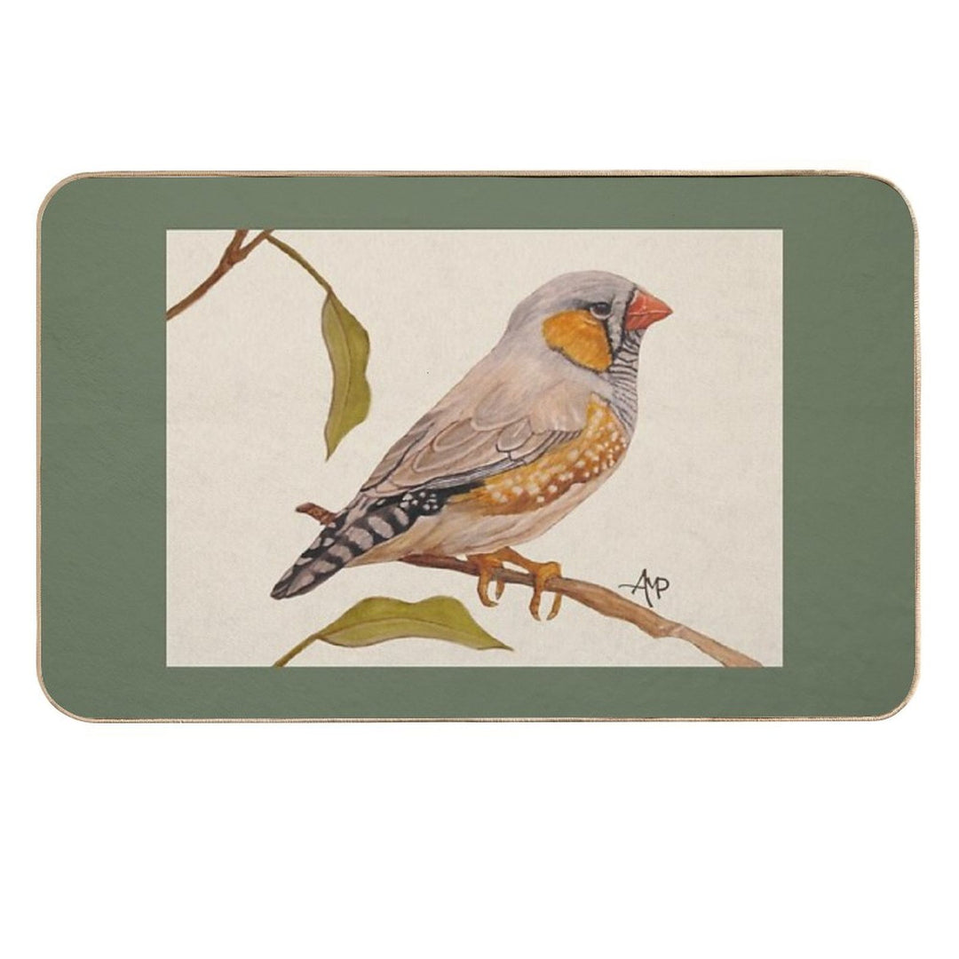 Zebra Finch  Pet-Safe Bath Mat