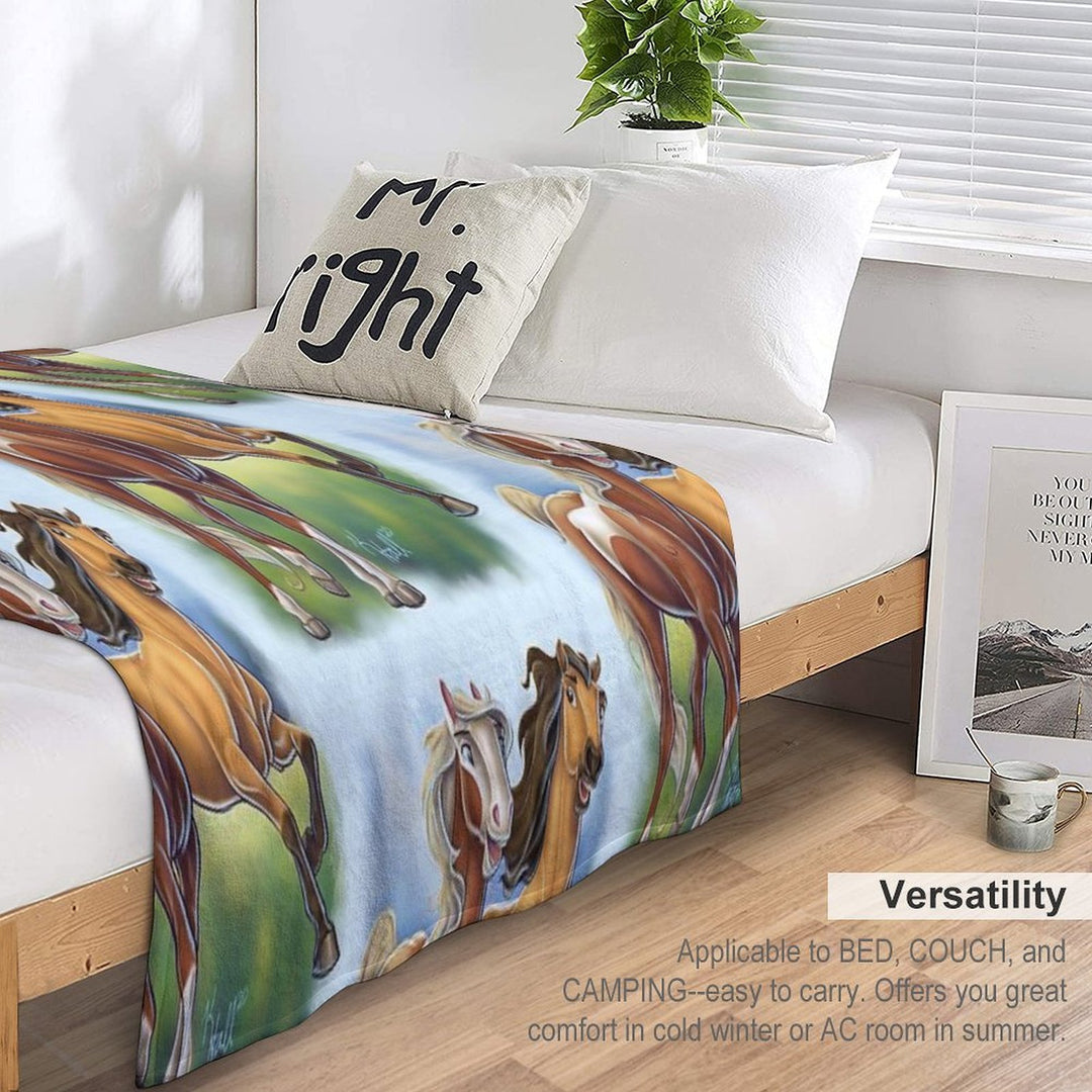 Spirit And Rain Quick-dry Throw Blanket